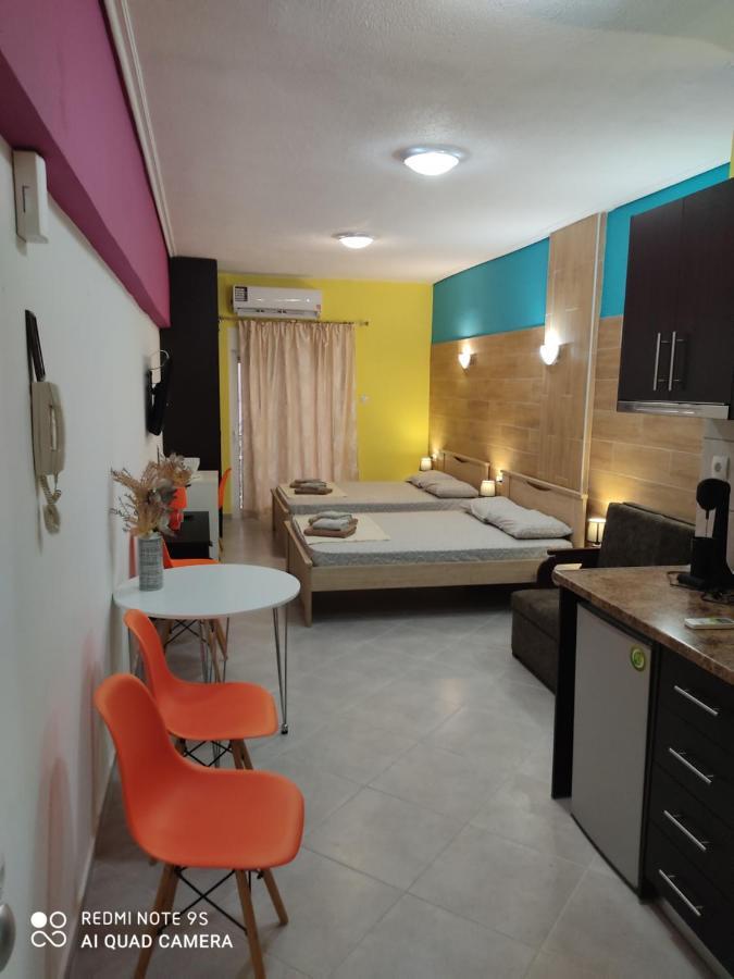 G M 2 Rooms Kentro In The Heart Of The City Larissa Buitenkant foto